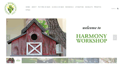 Desktop Screenshot of harmonyworkshop.org